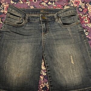 Kut from the Kloth Denim Cropped Shorts